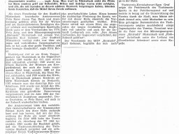 zeitungsartikel zur halleneinweihung